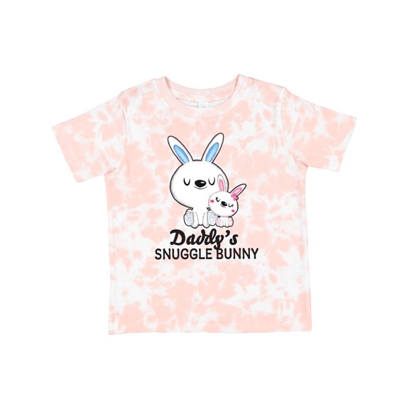 Inktastic Daddys Snuggle Bunny Easter Girls Toddler T-Shirt