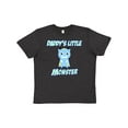 thumbnail image 1 of Inktastic Daddys little monster Youth T-Shirt, 1 of 5