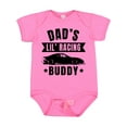 thumbnail image 1 of Inktastic Dads Lil Racing Buddy Boys or Girls Baby Bodysuit, 1 of 5
