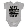 thumbnail image 1 of Inktastic Dads Lil Racing Buddy Boys or Girls Baby Bodysuit, 1 of 5