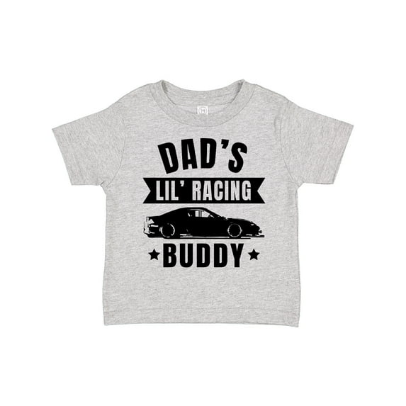 Inktastic Dads Lil Racing Buddy Boys or Girls Toddler T-Shirt