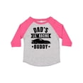 thumbnail image 1 of Inktastic Dads Lil Racing Buddy Boys or Girls Toddler T-Shirt, 1 of 5