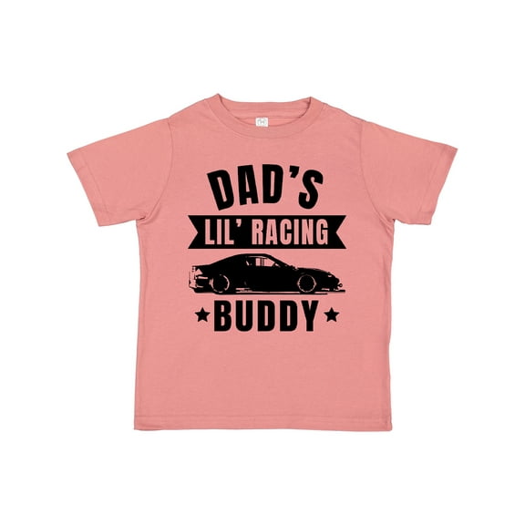 Inktastic Dads Lil Racing Buddy Boys or Girls Toddler T-Shirt