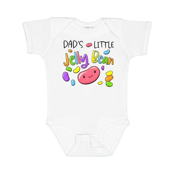 Inktastic Dads' Little Jellybean Cute Easter Candy Boys or Girls Baby Bodysuit