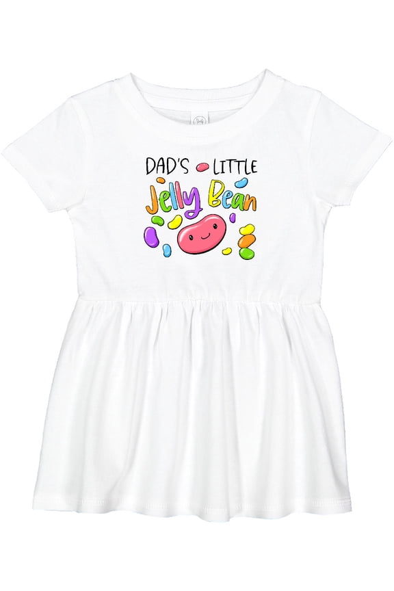 Dads' Little Jellybean Cute Easter Candy Girls Baby Dress
