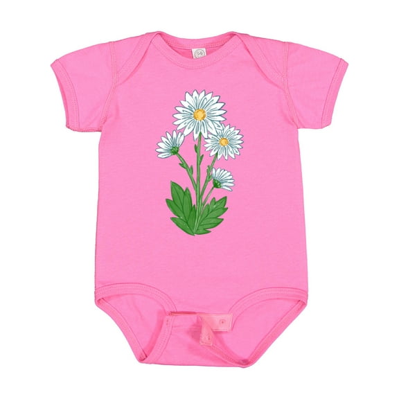 Inktastic Daisy Flower Boys or Girls Baby Bodysuit