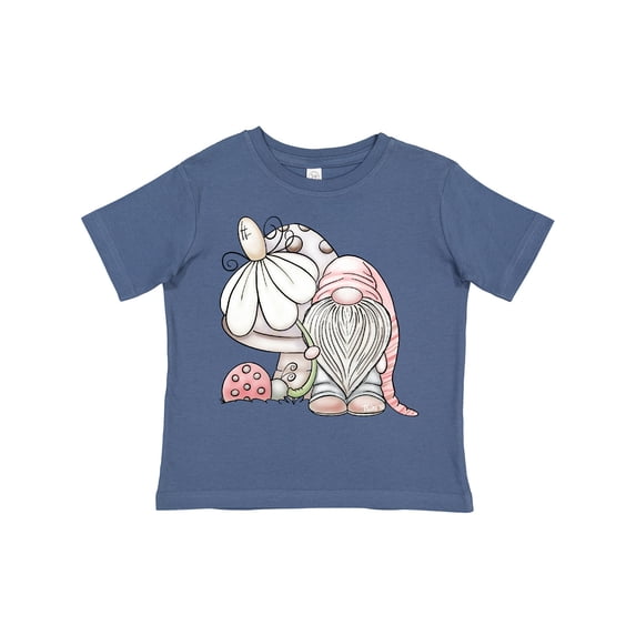 Inktastic Daisy Mushroom Gnome Boys Toddler T-Shirt