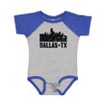 thumbnail image 1 of Inktastic Dallas Texas City Skyline with Grunge Boys or Girls Baby Bodysuit, 1 of 5