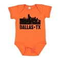 thumbnail image 1 of Inktastic Dallas Texas City Skyline with Grunge Boys or Girls Baby Bodysuit, 1 of 5
