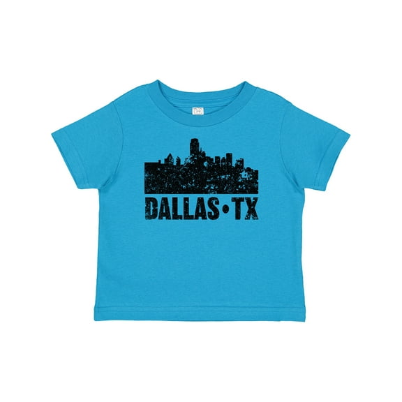 Inktastic Dallas Texas City Skyline with Grunge Boys or Girls Baby T-Shirt