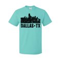 thumbnail image 1 of Inktastic Dallas Texas City Skyline with Grunge T-Shirt, 1 of 5