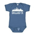 thumbnail image 1 of Inktastic Dallas Texas Skyline Tx Cities Boys or Girls Baby Bodysuit, 1 of 5