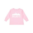 thumbnail image 1 of Inktastic Dallas Texas Skyline TX Cities Boys or Girls Long Sleeve Toddler T-Shirt, 1 of 5