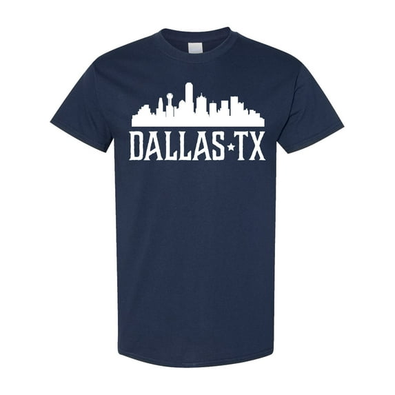 Inktastic Dallas Texas Skyline Tx Cities T-Shirt