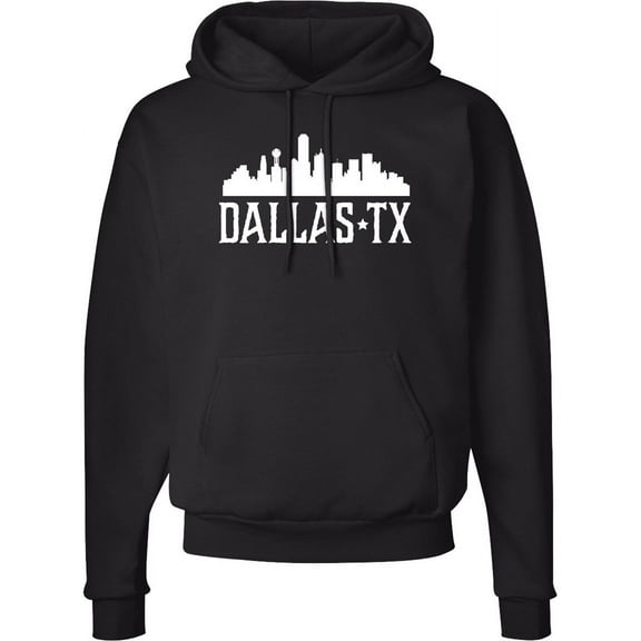Inktastic Dallas Texas Skyline Tx Cities Adult Hoodie Sweatshirt