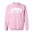 thumbnail image 1 of Inktastic Dallas Texas Skyline Tx Cities Adult Sweatshirt, 1 of 4
