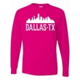 thumbnail image 1 of Inktastic Dallas Texas Skyline Tx Cities Long Sleeve T-Shirt, 1 of 5