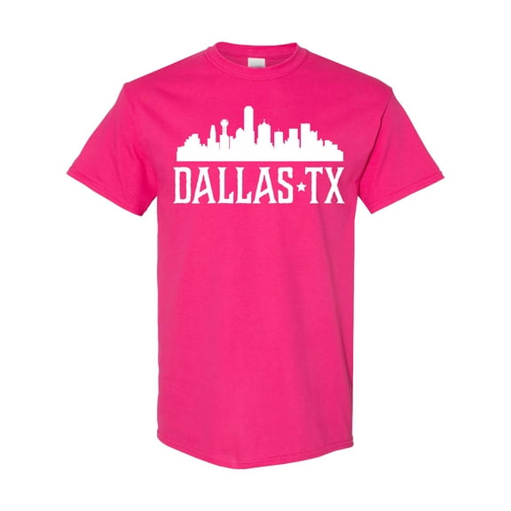 Inktastic Dallas Texas Skyline Tx Cities T-Shirt