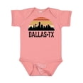 thumbnail image 1 of Inktastic Dallas Texas Skyline Vintage Boys or Girls Baby Bodysuit, 1 of 5