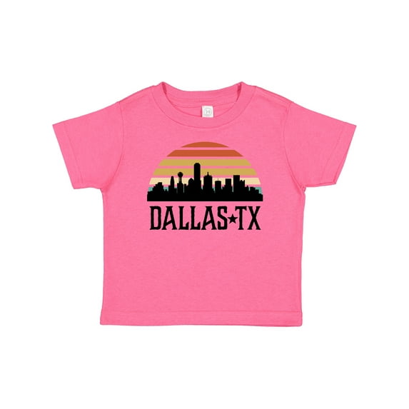 Inktastic Dallas Texas Skyline Vintage Boys or Girls Baby T-Shirt