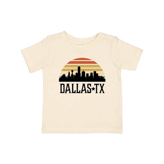 Inktastic Dallas Texas Skyline Vintage Boys or Girls Baby T-Shirt