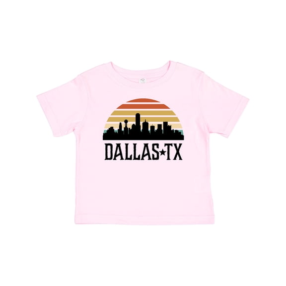Inktastic Dallas Texas Skyline Vintage Boys or Girls Baby T-Shirt