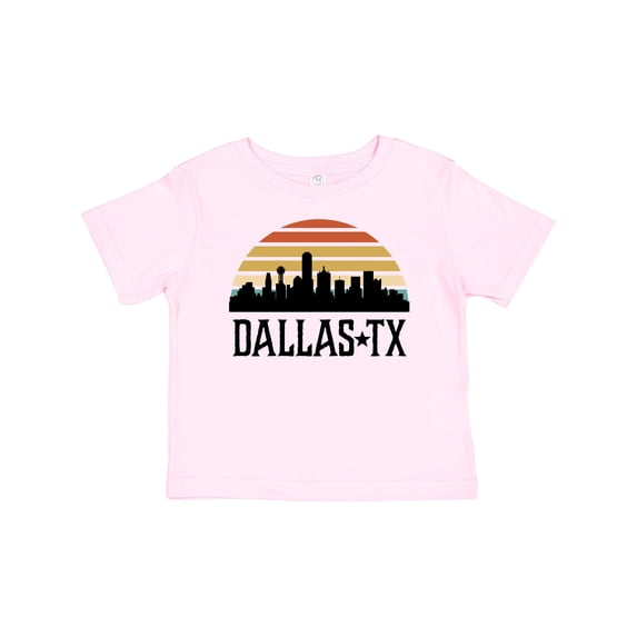 Inktastic Dallas Texas Skyline Vintage Boys or Girls Baby T-Shirt