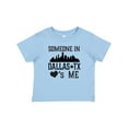 thumbnail image 1 of Inktastic Dallas Texas Someone Loves Me Boys or Girls Baby T-Shirt, 1 of 5