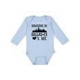 thumbnail image 1 of Inktastic Dallas Texas Someone Loves Me Boys or Girls Long Sleeve Baby Bodysuit, 1 of 5