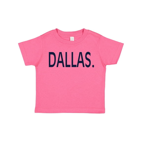 Inktastic Dallas in Blue Text Boys or Girls Toddler T-Shirt