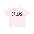 thumbnail image 1 of Inktastic Dallas in Blue Text Boys or Girls Toddler T-Shirt, 1 of 5