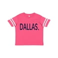 thumbnail image 1 of Inktastic Dallas in Blue Text Boys or Girls Toddler T-Shirt, 1 of 5