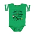thumbnail image 1 of Inktastic Dance Like Frosty, Shine Like Rudolph, Give Like Santa Boys or Girls Baby Bodysuit, 1 of 5