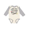 thumbnail image 1 of Inktastic Dance Like Frosty, Shine Like Rudolph, Give Like Santa Boys or Girls Long Sleeve Baby Bodysuit, 1 of 5