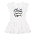 thumbnail image 1 of Inktastic Dance Like Frosty, Shine Like Rudolph, Give Like Santa Girls Baby Dress, 1 of 5