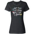 thumbnail image 1 of Inktastic Dance Like Frosty, Shine Like Rudolph, Give Like Santa Women's T-Shirt, 1 of 5