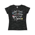 thumbnail image 1 of Inktastic Dance Like Frosty, Shine Like Rudolph, Give Like Santa Women's T-Shirt, 1 of 5