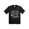thumbnail image 1 of Inktastic Dance Like Frosty, Shine Like Rudolph, Give Like Santa Youth T-Shirt, 1 of 5