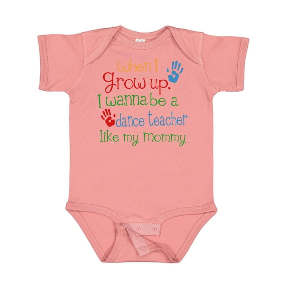Inktastic Dance Teacher Like Mommy Boys or Girls Baby Bodysuit
