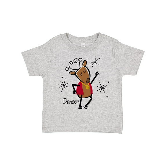 Inktastic Dancer Reindeer Boys or Girls Toddler T-Shirt