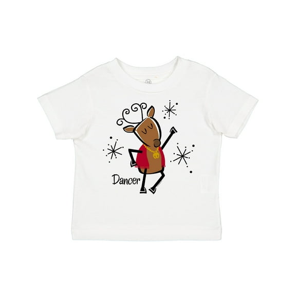 Inktastic Dancer Reindeer Boys or Girls Toddler T-Shirt