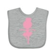 thumbnail image 1 of Inktastic Dancing Ballerina Girls Baby Bib, 1 of 4