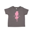 thumbnail image 1 of Inktastic Dancing Ballerina Girls Toddler T-Shirt, 1 of 5