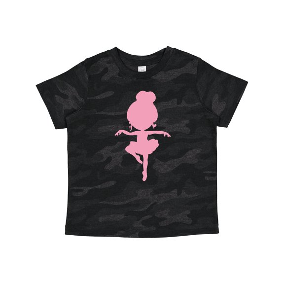 Inktastic Dancing Ballerina Girls Toddler T-Shirt