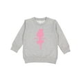 thumbnail image 1 of Inktastic Dancing Ballerina Toddler Sweatshirt, 1 of 4