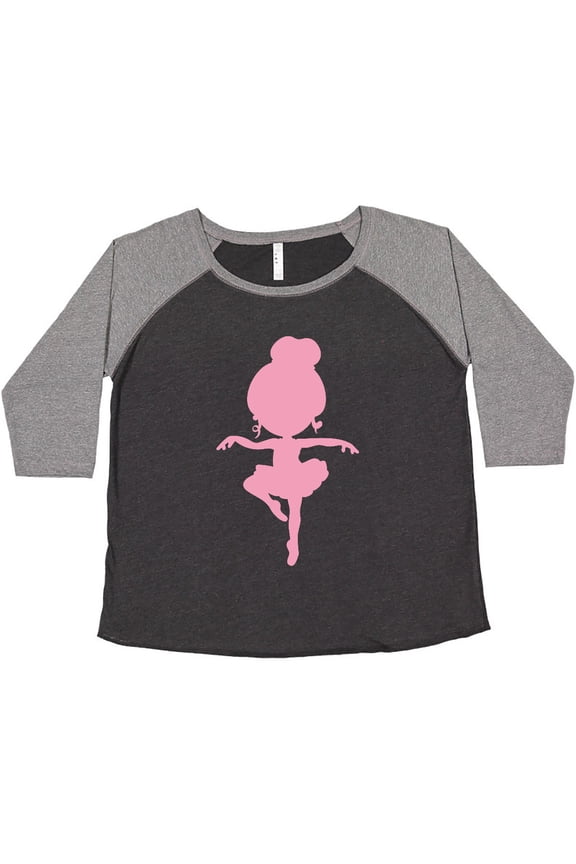 Dancing Ballerina Women's Plus Size T-Shirt