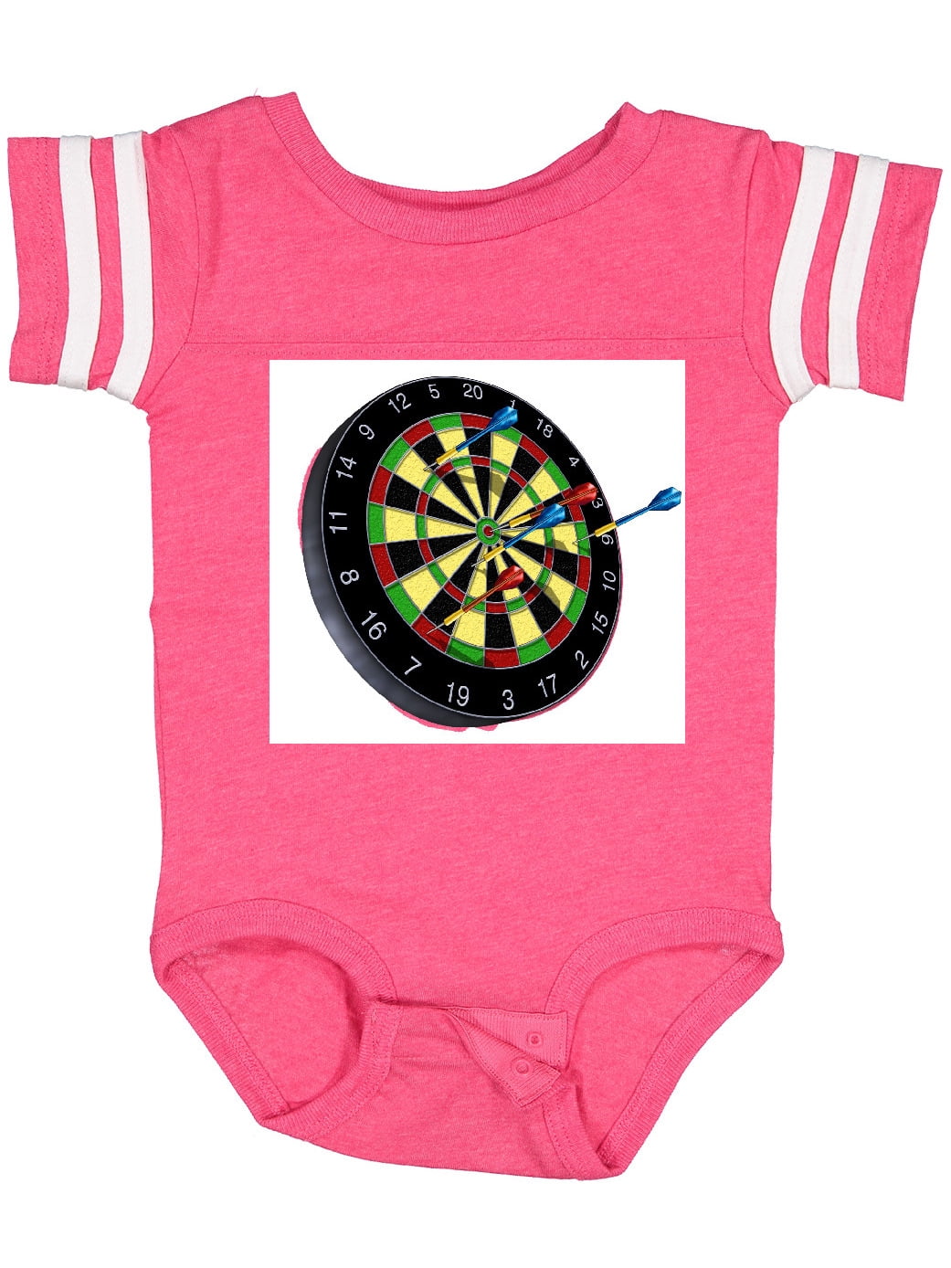 Inktastic Dart Board Boys or Girls Baby Bodysuit