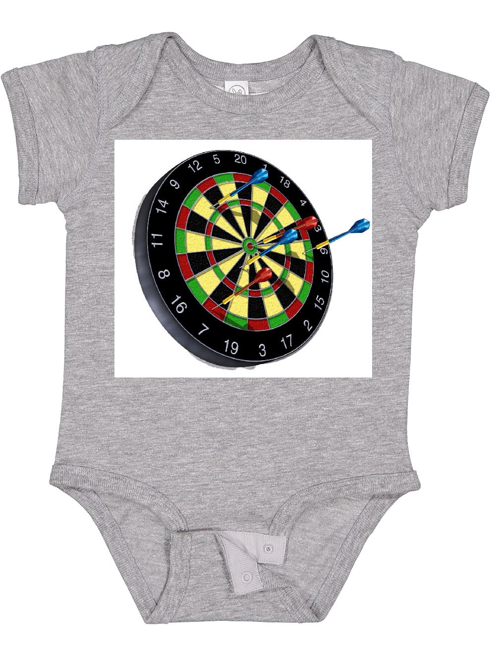 Inktastic Dart Board Boys or Girls Baby Bodysuit