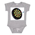 thumbnail image 1 of Inktastic Dart Board Boys or Girls Baby Bodysuit, 1 of 5
