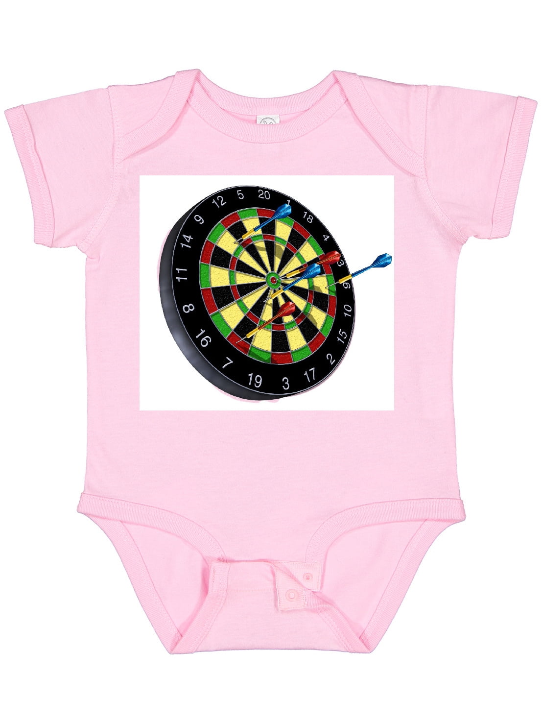Inktastic Dart Board Boys or Girls Baby Bodysuit